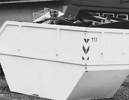 10 kubikk container til leie i Bergen