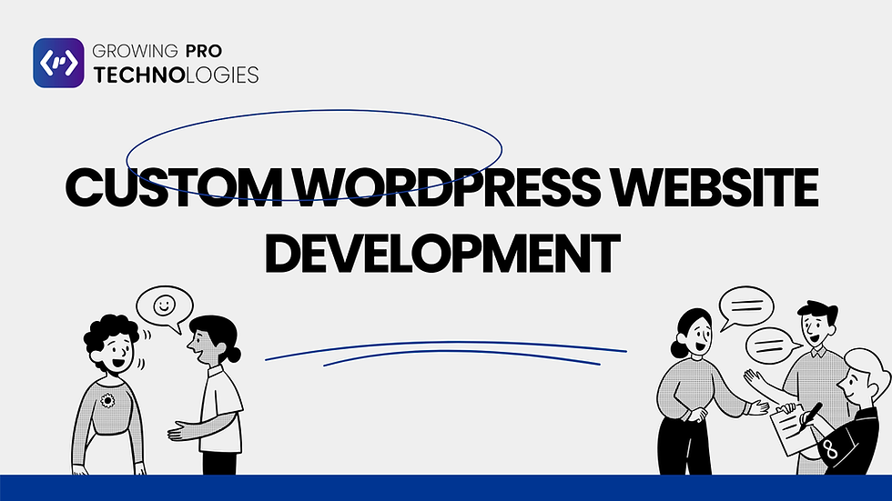 custom wordpress website development