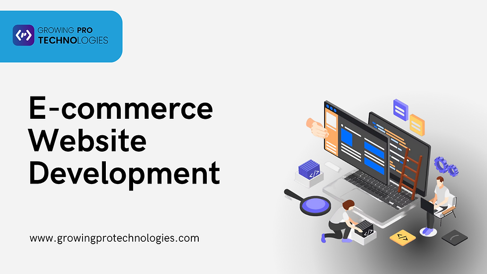 Custom eCommerce Web Development