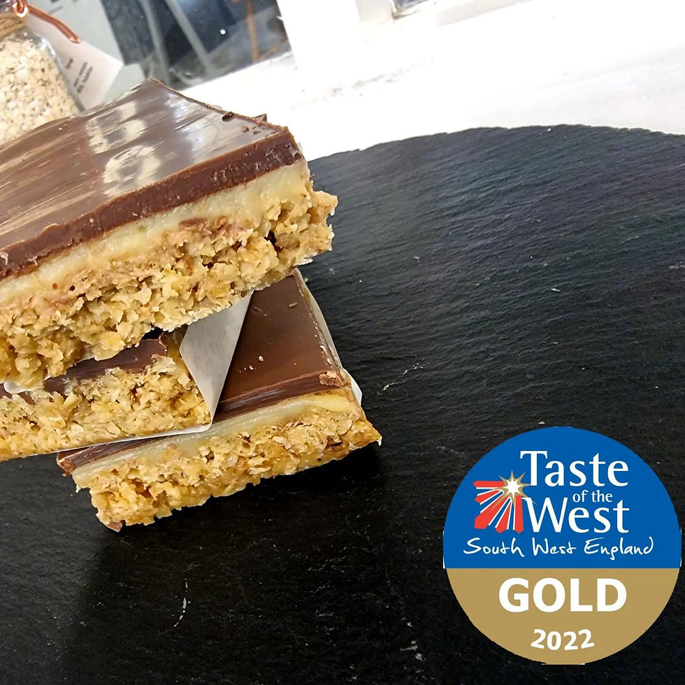 Award Winning Millionaires Flapjacks Taste of The West Gold 2022