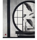 Fenêtre ronde : Kenninji est le plus ancien temple zen de Kyoto
(1202 KYOTO) : Œuvre primée