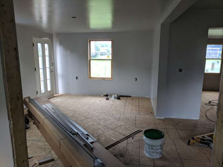 204 Mulberry Street Living Room Rehab