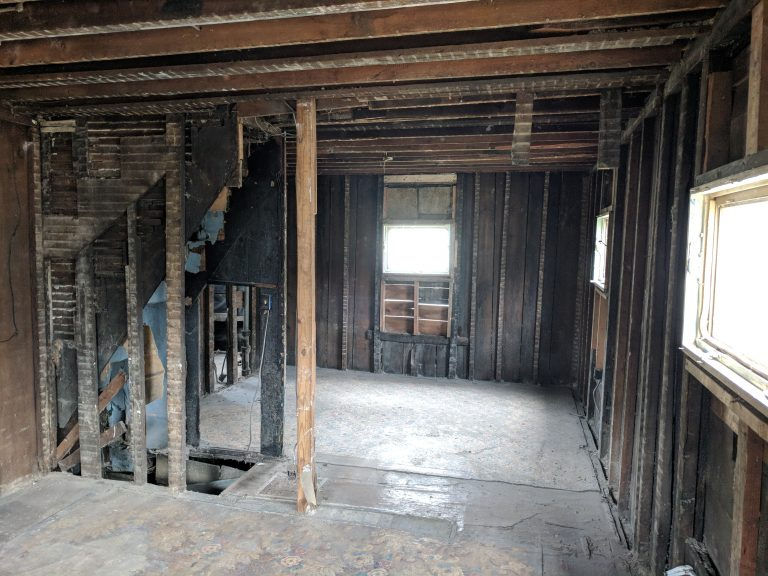 204 Mulberry Bedroom Gutted