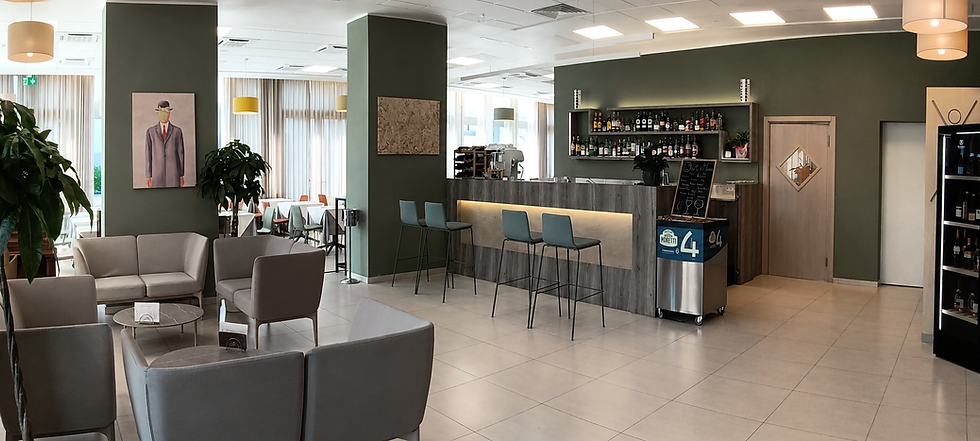 Banco bar del Tower Hotel Busto Arsizio