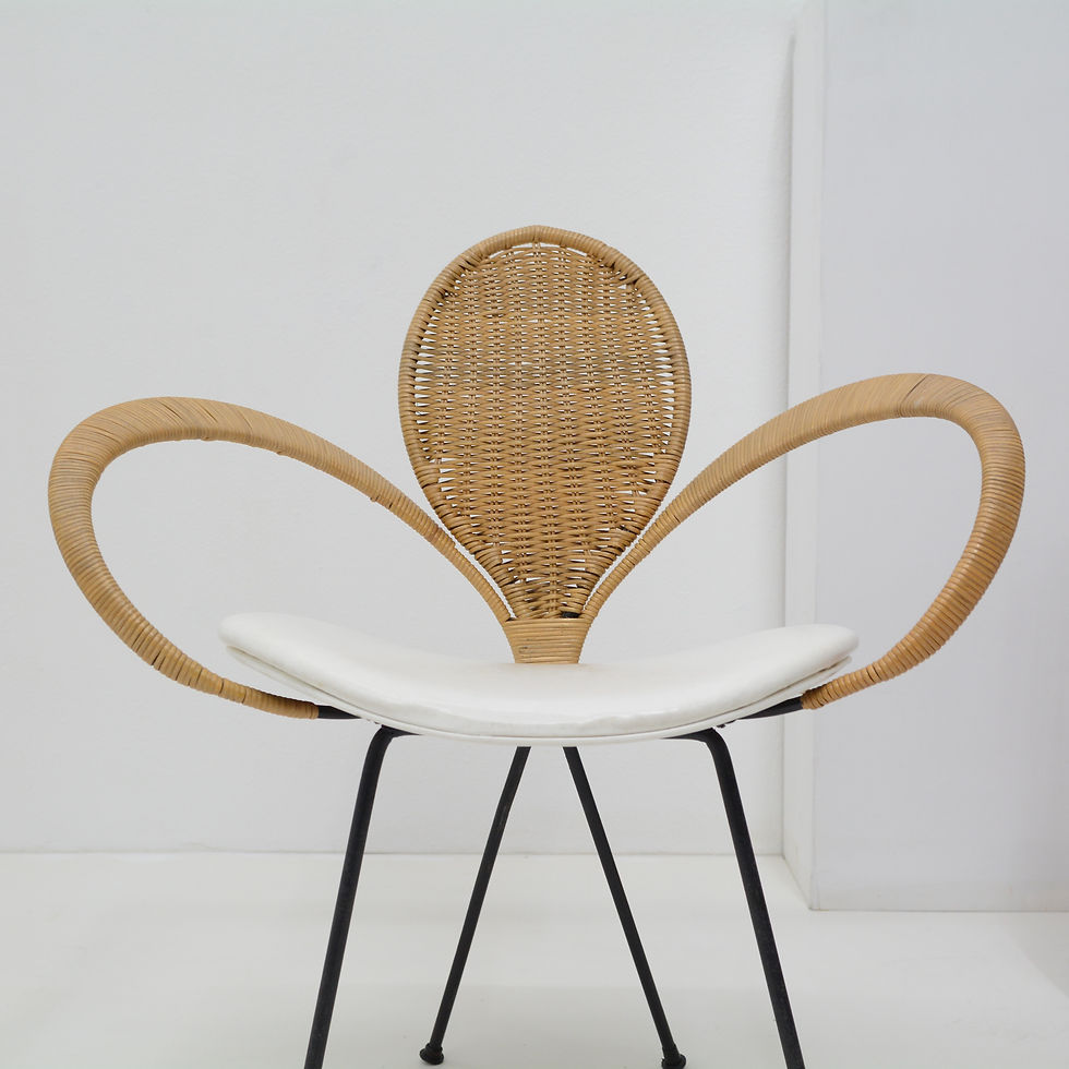 Thumbnail: Pretzel Chair - Arthur Umanoff, Shaver Howard, c. late 1960s