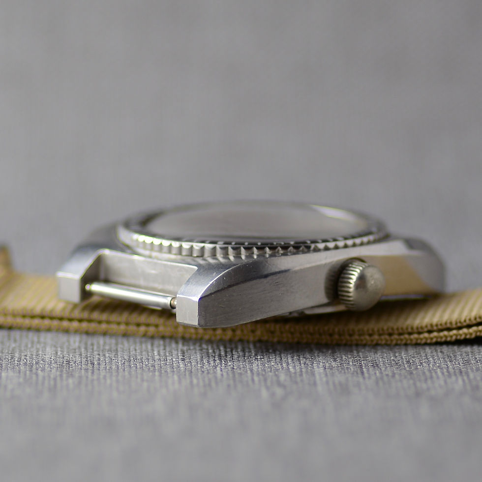 Thumbnail: Valgine Stainless Steel Diver Automatic c. 1970s