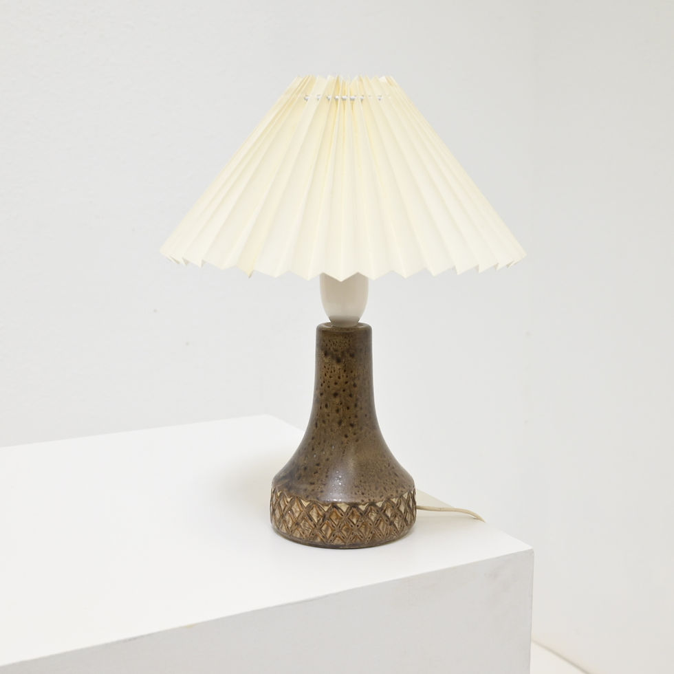 Thumbnail: Petite Art Pottery Table Lamp - Lovemose Keramik, Denmark