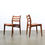 Thumbnail: a fine set of 6 Danish Modern Teak Dining Chairs, c. 1960s