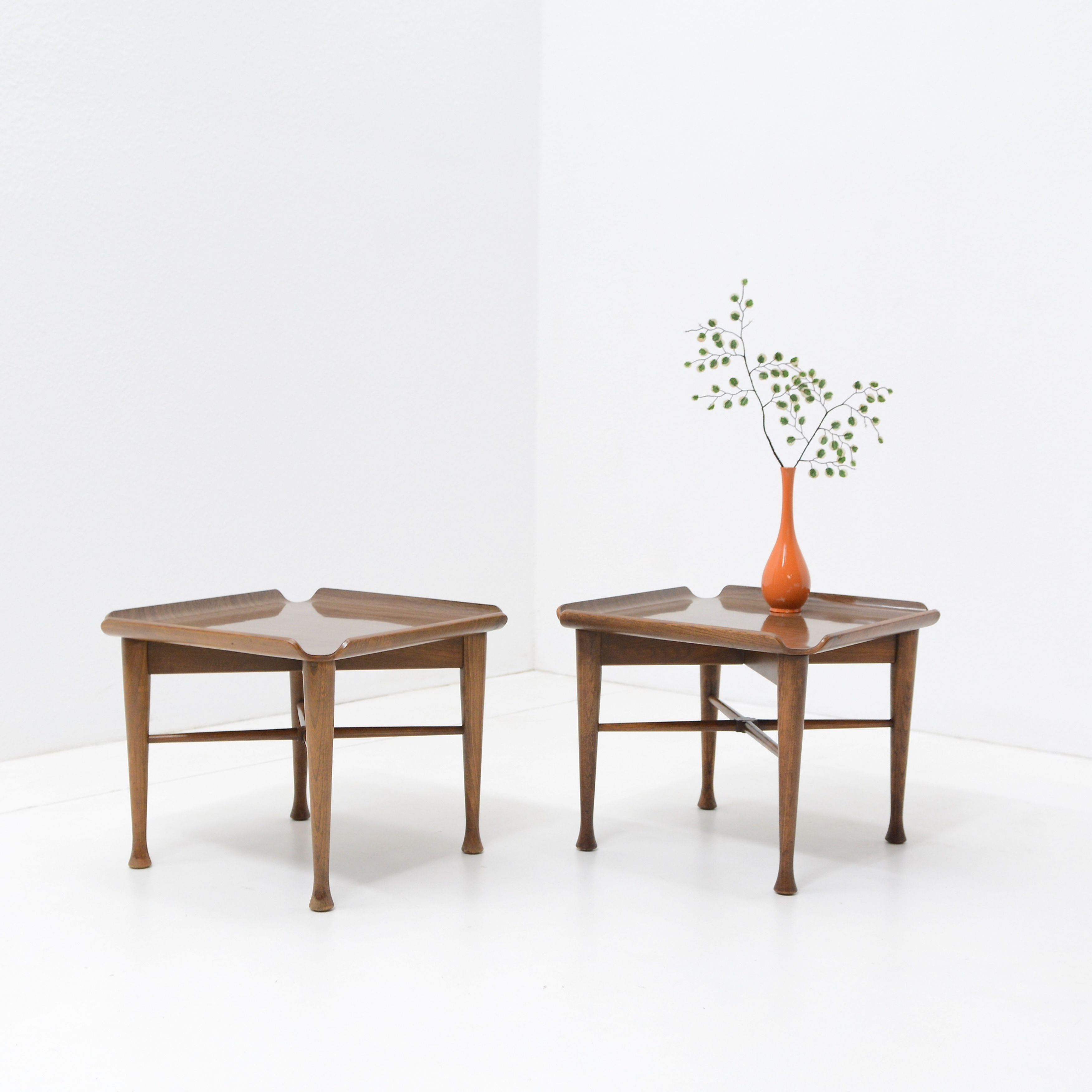 Pair Low Occasional Tables - Lawrence Peabody, Richardson Nemschoff c. 1950s
