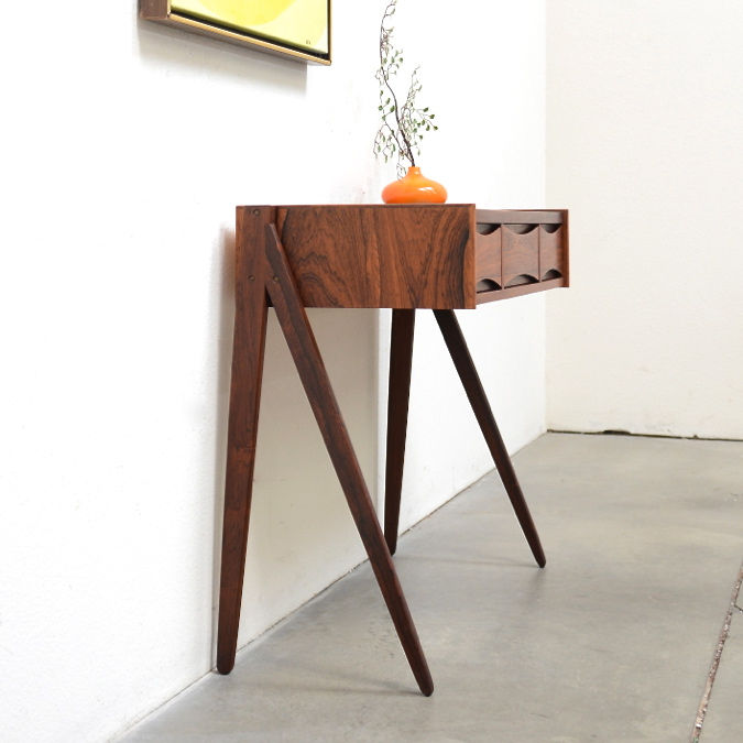 Thumbnail: Danish Modern Rosewood Entry Table - Arne Vodder (attrib)
