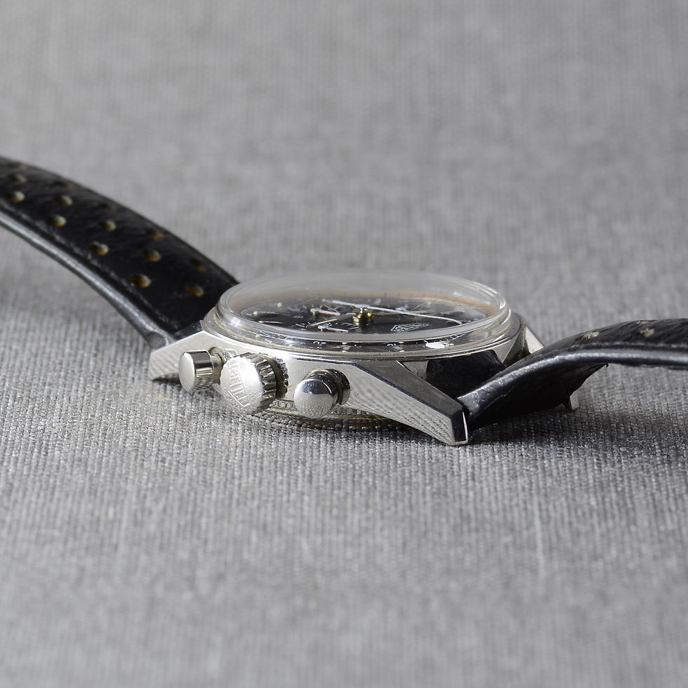 Thumbnail: Heuer Carrera 1964 re-edition ref: CS3111 (full set)