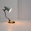 Thumbnail: Elegant Petite Pivoting Table / Desk Lamp, Italy c. 1950s