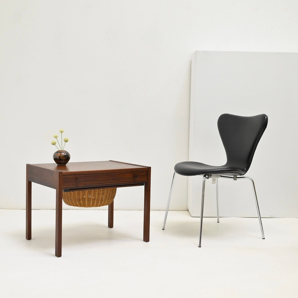 Thumbnail: Rosewood Storage Table  -  Denmark  c. 1960s