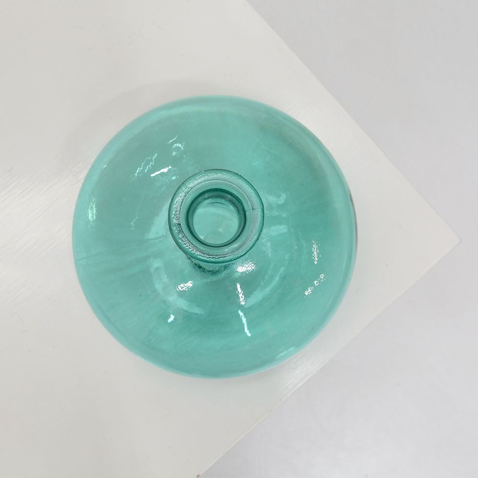 Thumbnail: Molded "UFO" Art Glass Vase, c. 1960s/70s