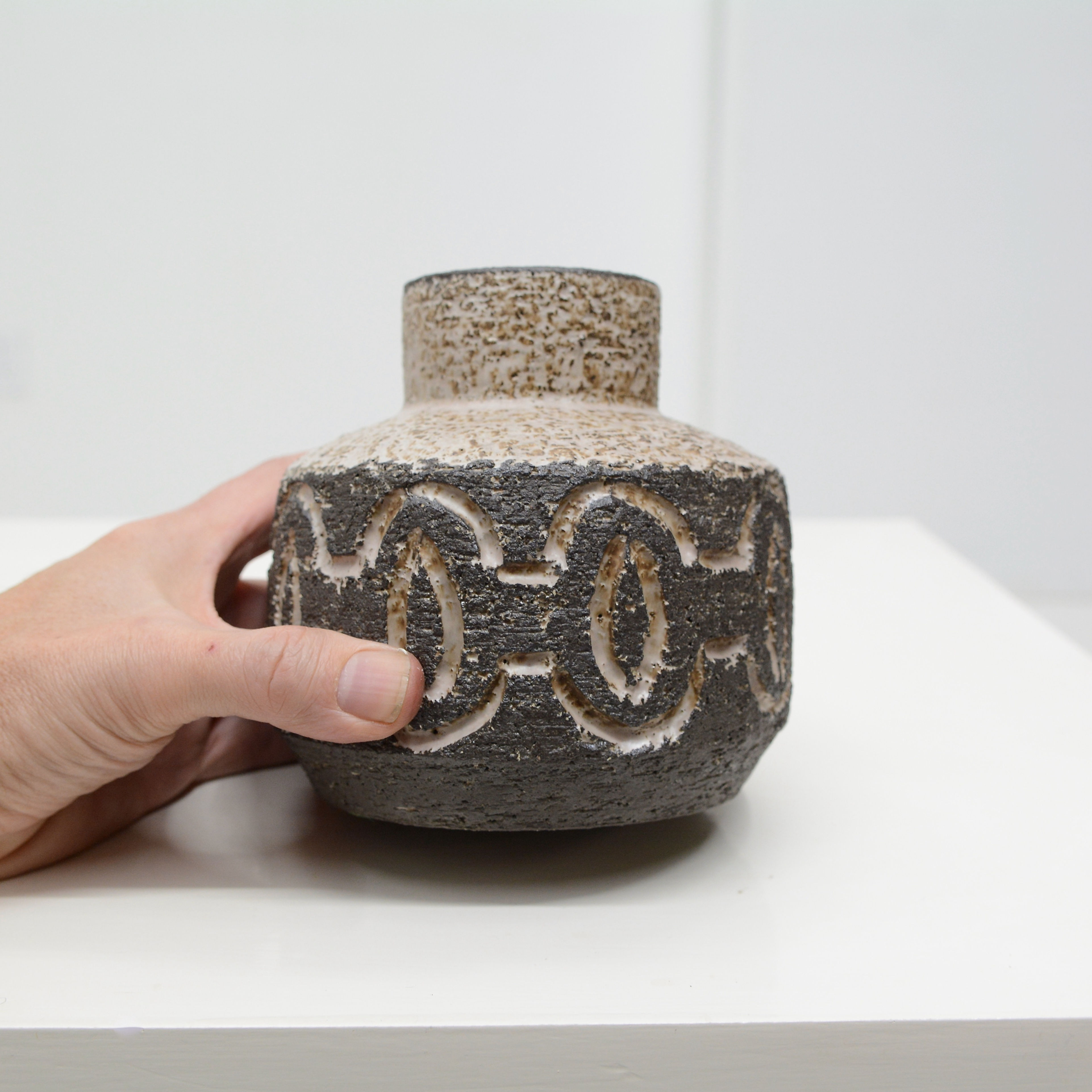 Danish Art Pottery Vase - Johannes & Marie Hansen, Løvemose, Denmark, c. 1960s