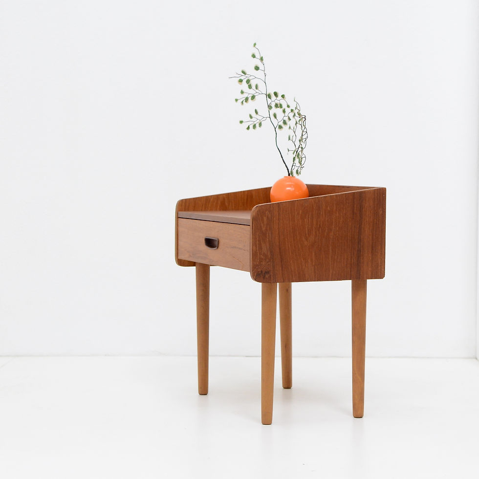 Thumbnail: Petite Nightstand / Side Table - Denmark,  c. 1960s
