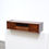 Thumbnail: Danish Modern Floating Rosewood Mini Console Shelf Cabinet