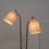 Thumbnail: Teak, Iron, & Brass Lamp Table - Sweden, c. 1950s