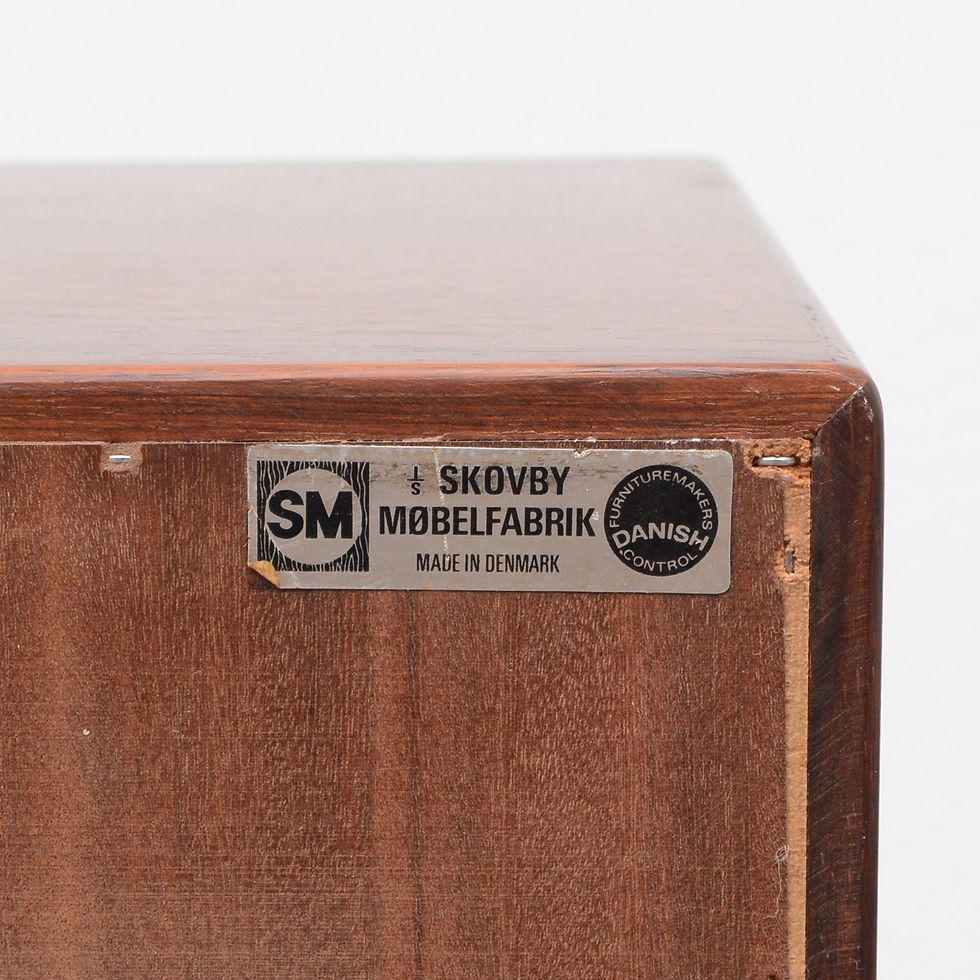 Thumbnail: Danish Modern Brazilian Rosewood Floating Credenza Sideboard by Skovby, c. 1960s