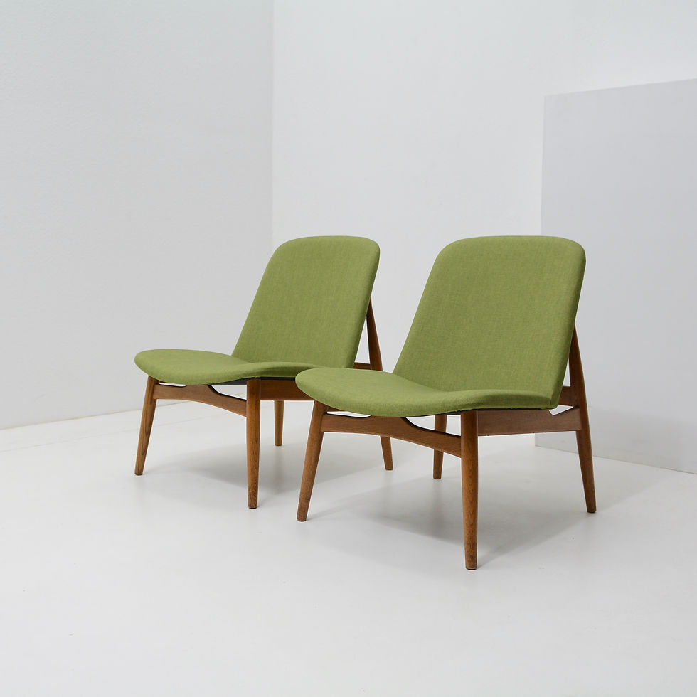 Thumbnail: Slipper Lounge Chair (2 available) - Sweden, c. 1960s