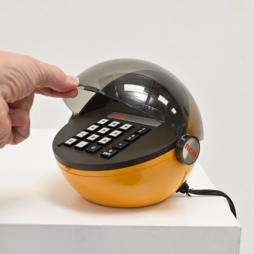 Thumbnail: Space Helmet Table Top Calculator - RCA - USA, c. 1970s