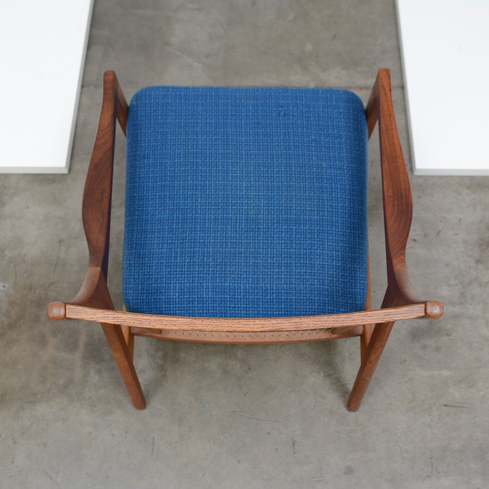 Thumbnail: Danish Modern "Line" Lounge Chair - Manner of Vestergaard Jensen, c. 1960s