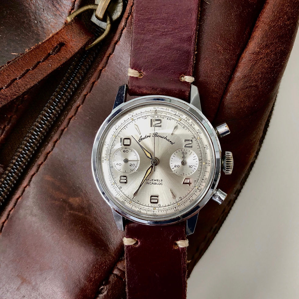 Thumbnail: Andre Bouchard Chronograph c. 1960s