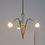 Thumbnail: Tri Cone Chandelier  - Stilnovo, Italy, c. 1950s (SOLD)