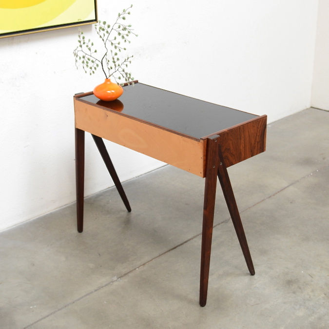 Thumbnail: Danish Modern Rosewood Entry Table - Arne Vodder (attrib)