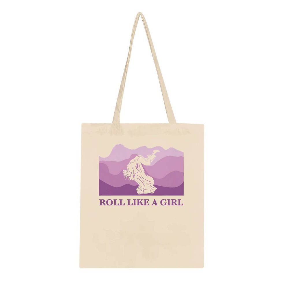 Thumbnail: Tote Bag - Roll Like A Girl