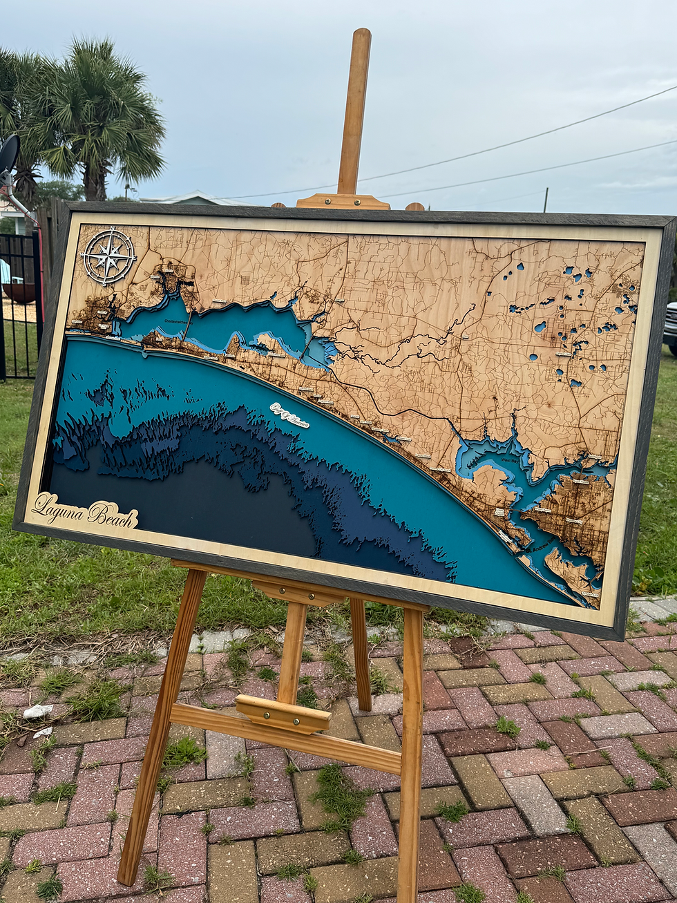Thumbnail: Fort Walton - Tyndall Area Map