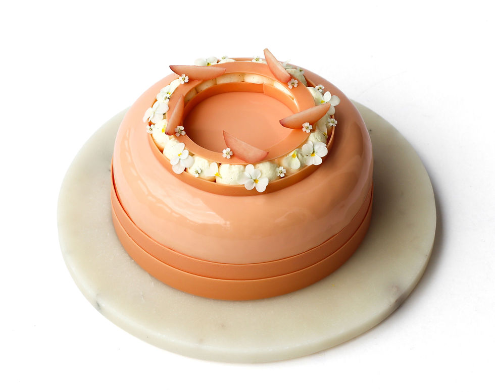 Peach & Vanilla Cake 