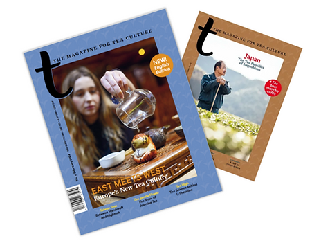 two magazine covers