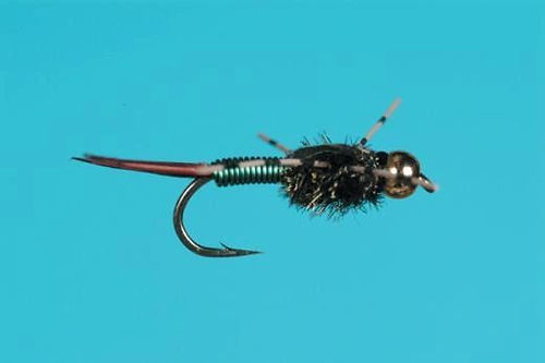 BH RUBBER LEG COPPER JOHN NYMPH - OLIVE