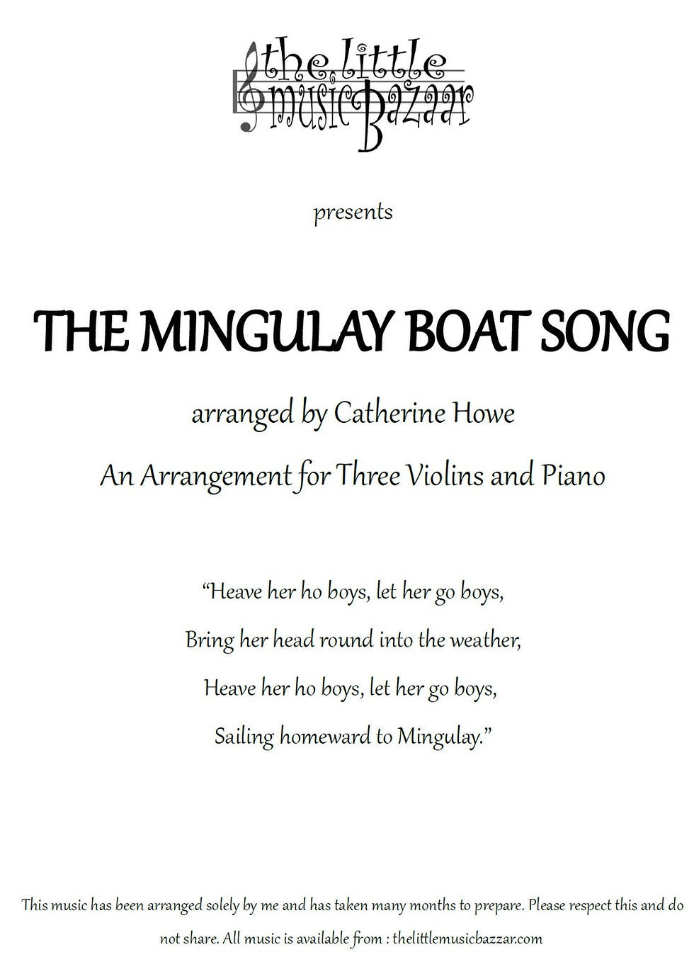 Thumbnail: MINGULAY BOAT SONG