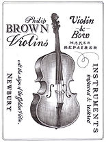 philip brown violins