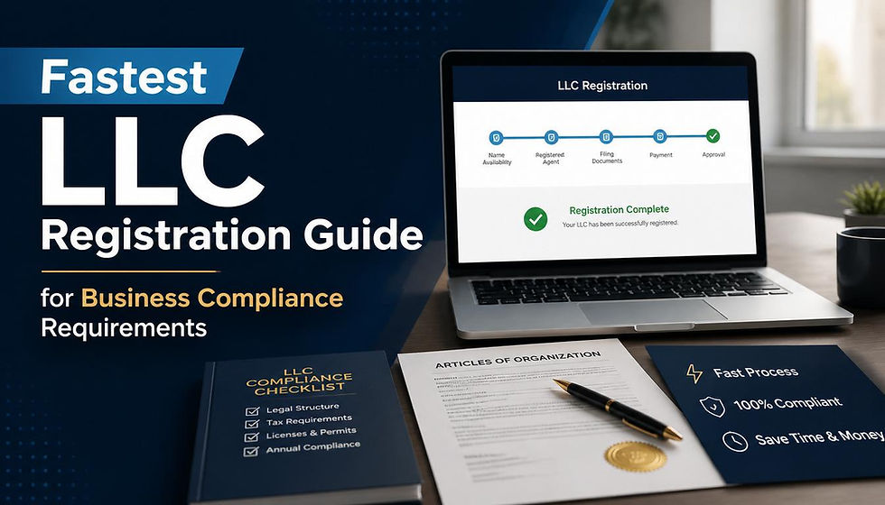 Fastest LLC Registration Guide for Business Compliance