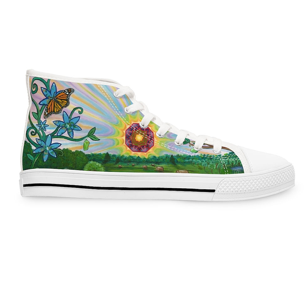 Thumbnail: Monarch Meadows Women's High Top Sneakers