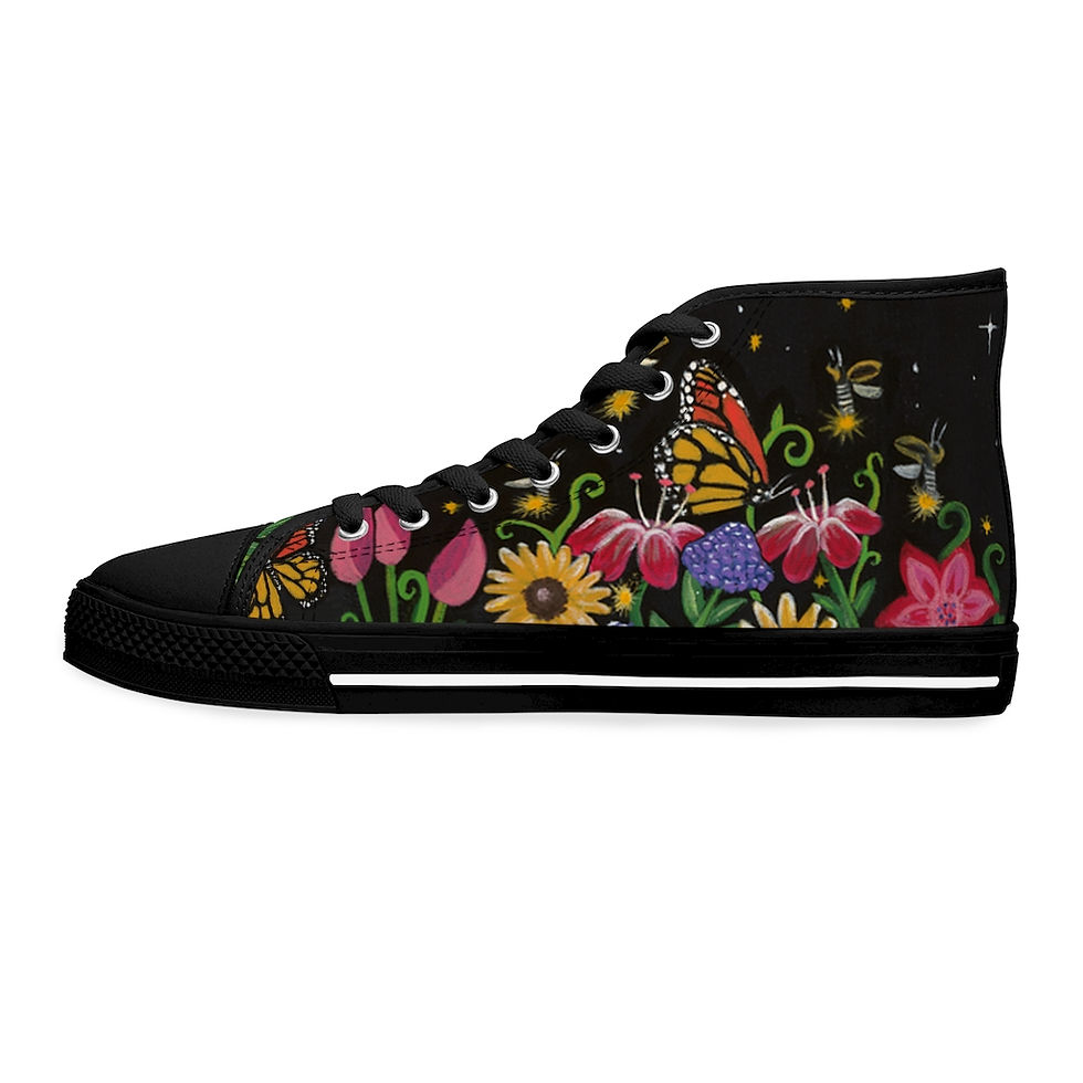 Thumbnail: Appalachian Night Women's High Top Sneakers