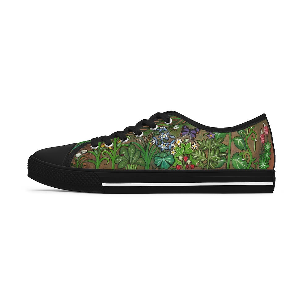 Thumbnail: Garden Paradise Women's Low Top Sneakers