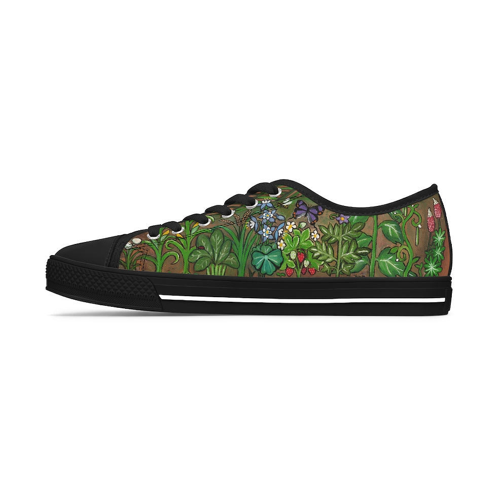 Thumbnail: Garden Paradise Women's Low Top Sneakers