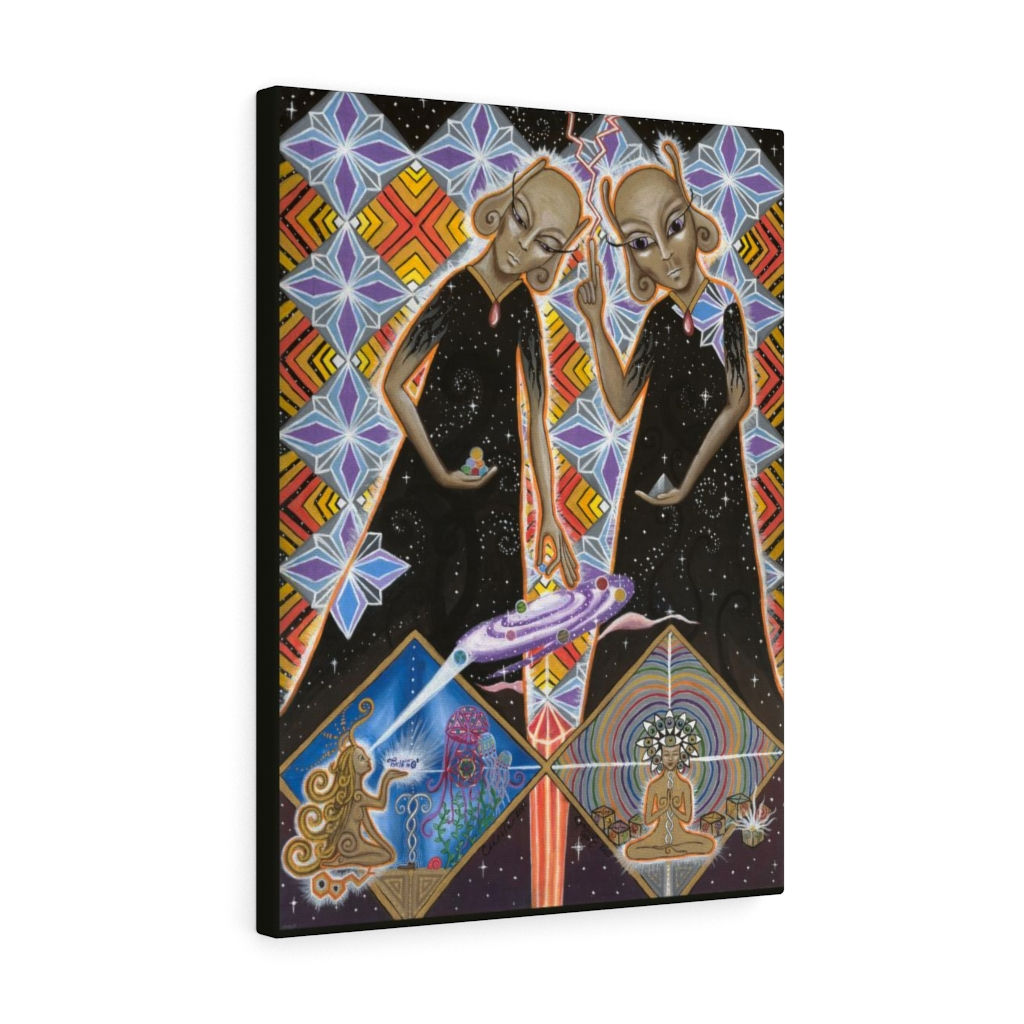 Macro Beings Canvas Print Gallery Wrap