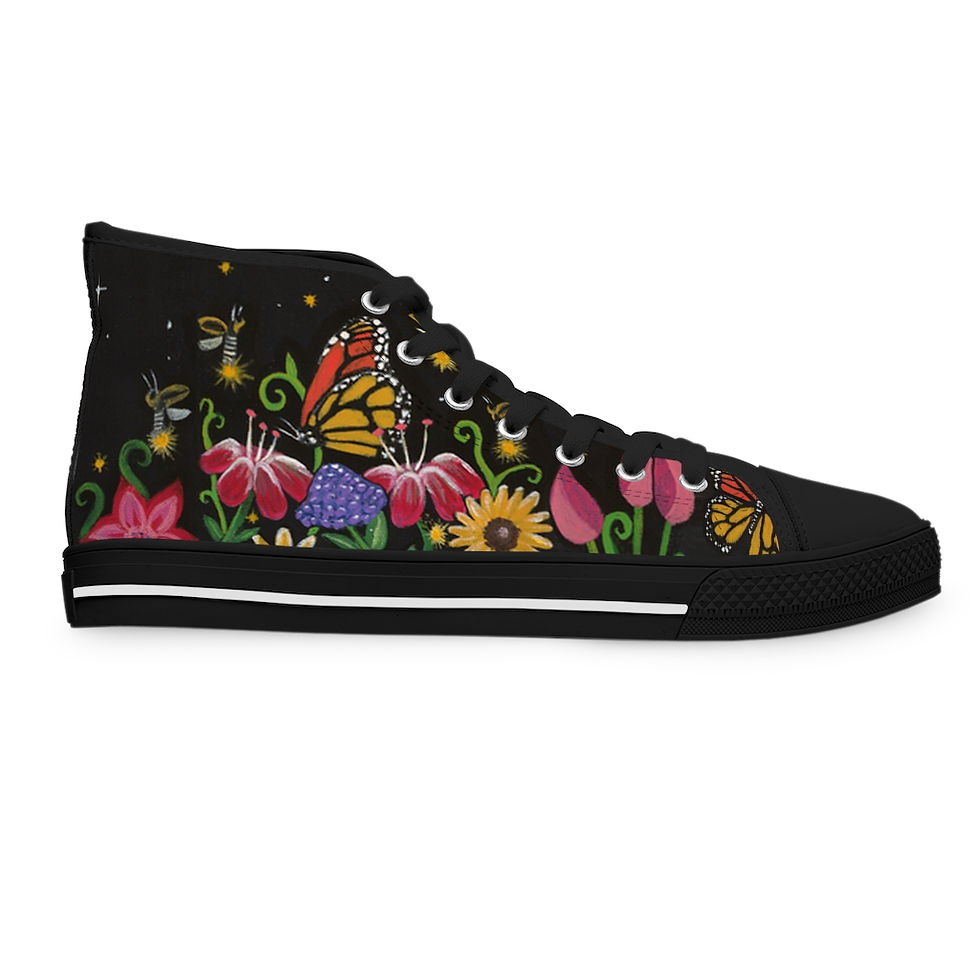 Thumbnail: Appalachian Night Women's High Top Sneakers