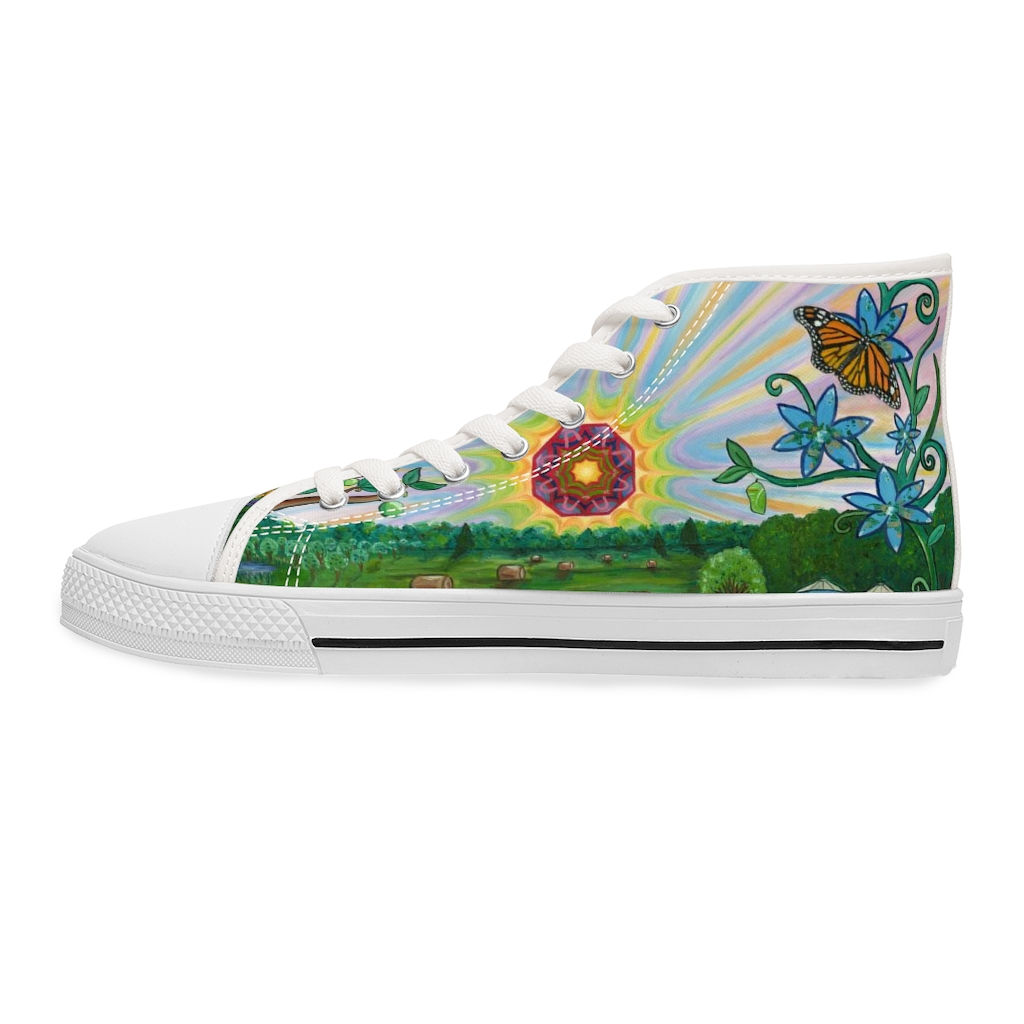 Monarch Meadows Women's High Top Sneakers