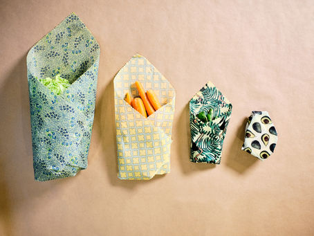 Beeswax Wraps Help Reduce Food Waste