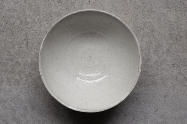 サムネイル： 【喜多村光史】粉引飯器 (ki4-17)