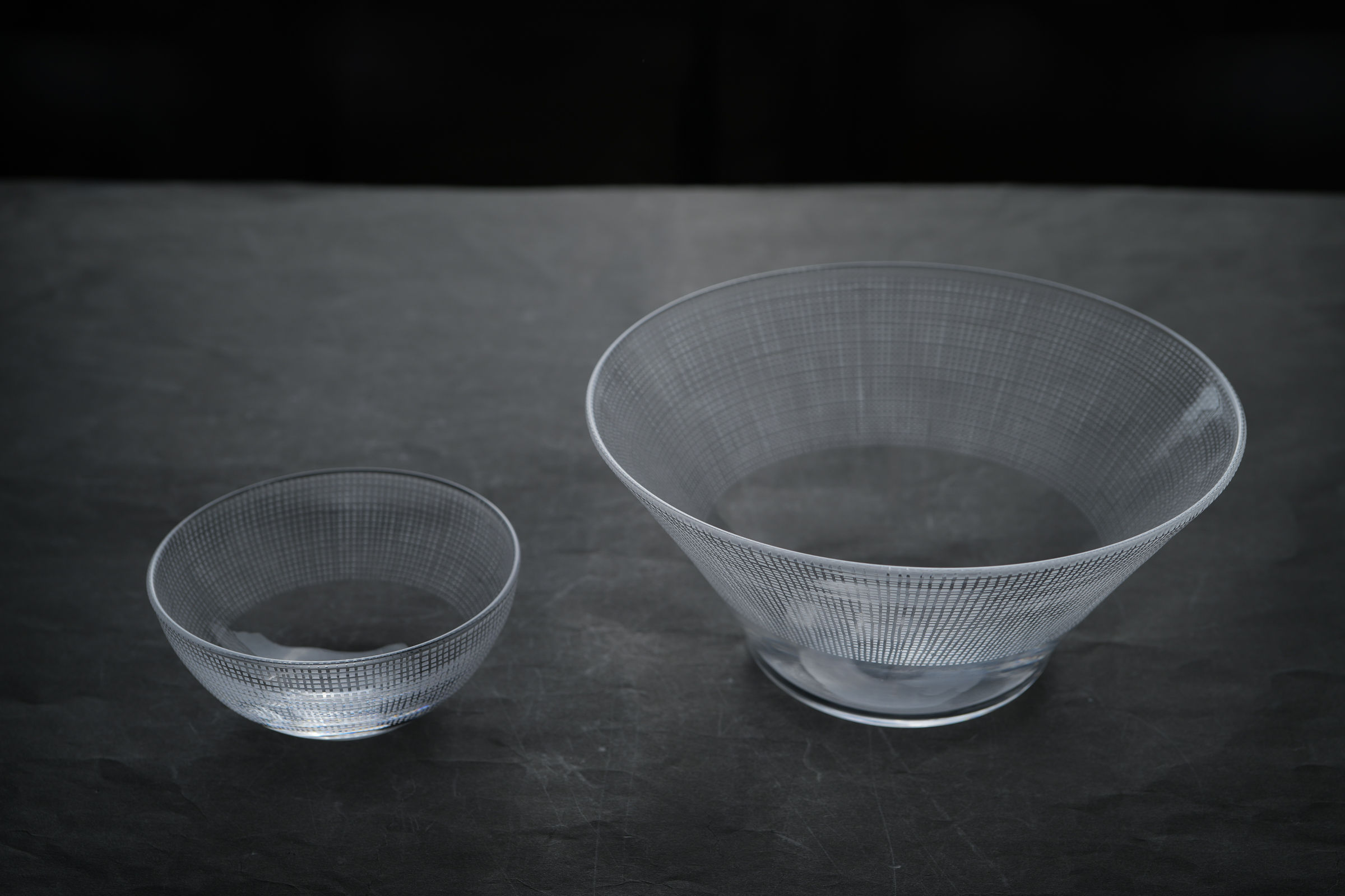 【新田佳子】格子豆鉢/大鉢 (非耐熱) NY5-8/18