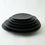 サムネイル： 【木漆工とけし】丸葉皿 黒 ハマセンダン TKS1-23/26/31/37/43/47
