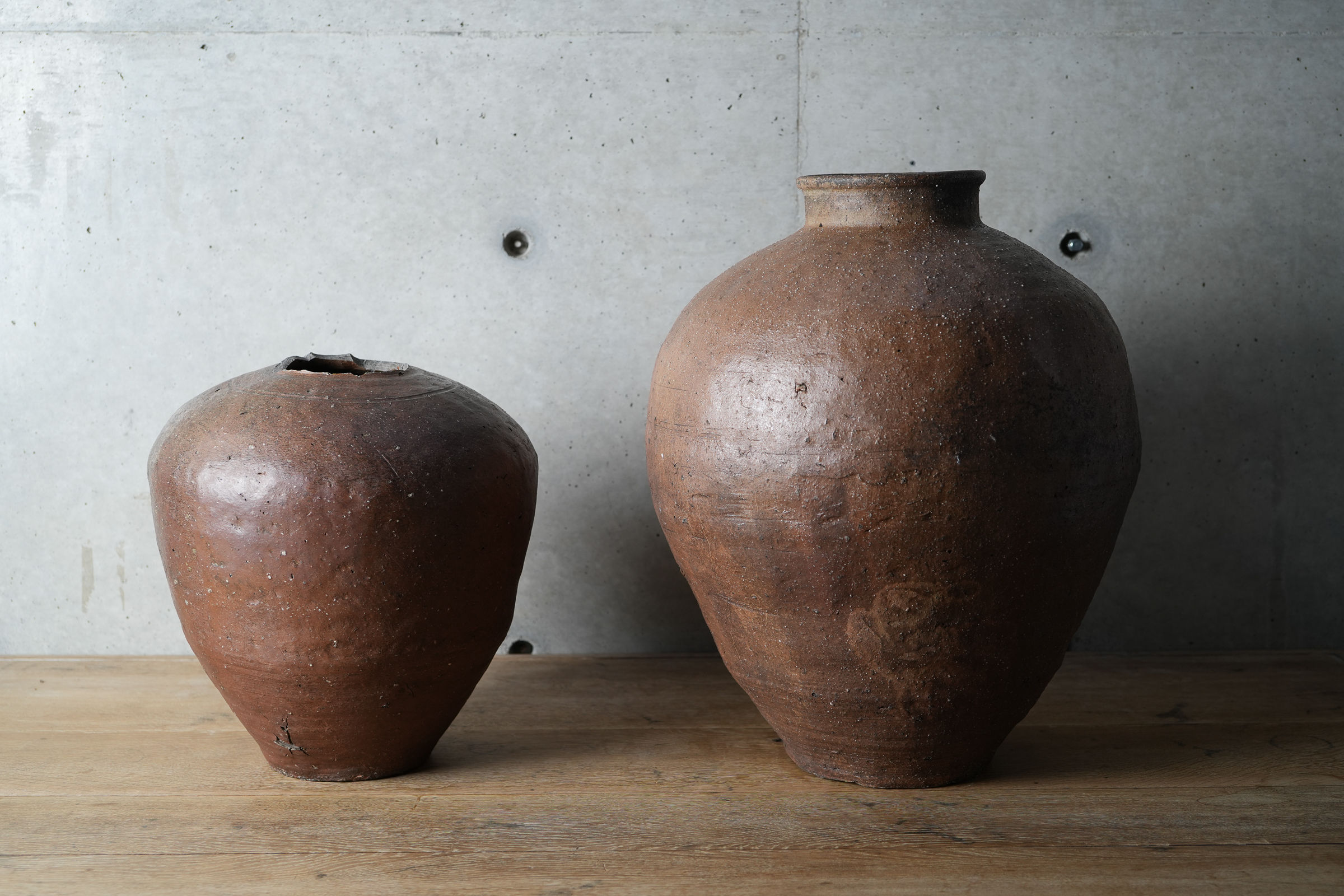 【古道具】信楽　大壺 1080/1081