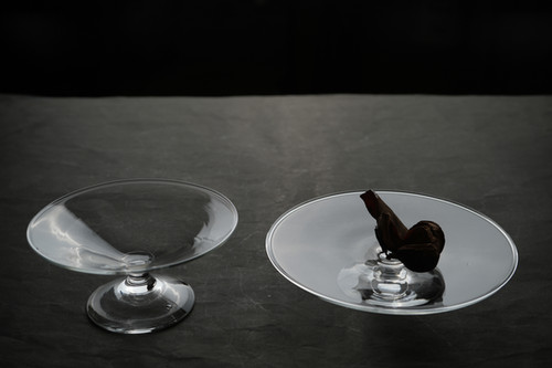 蠣崎マコトさんのバタフライカップ 蠣﨑マコト】バタフライカップ台付き皿 MKT4-18/19 | tokinokumo